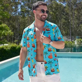 Christmas Pool Party - Mens Festive Shirt