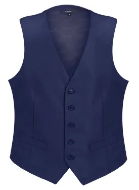 Gioberti Men's Royal Blue Formal Suit Vest
