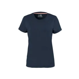 JONSSON WOMENS 160g COMBED COTTON COLOUR-NAVY SIZE-M
