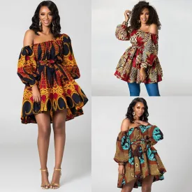 MD dashiki african clothes for women embroidery bazin riche tops women's long sleeve t shirt 2020 south african clothing