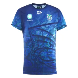 New Zealand Warriors 2025 Mens Warm Up Tee