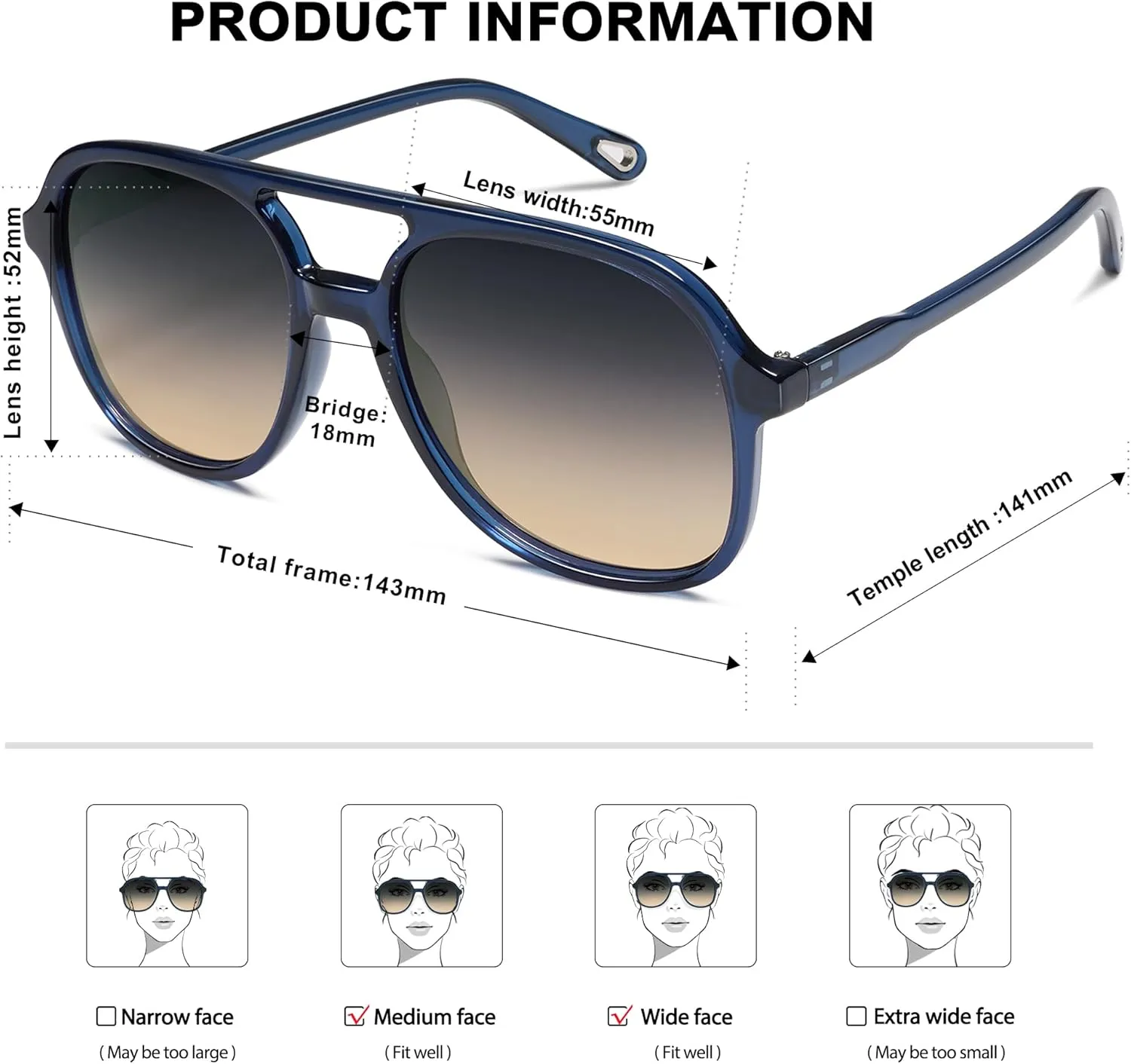 SOJOS Retro Polarized Aviator Sunglasses Womens Mens Classic 70s Vintage Trendy Square Aviators SJ2174
