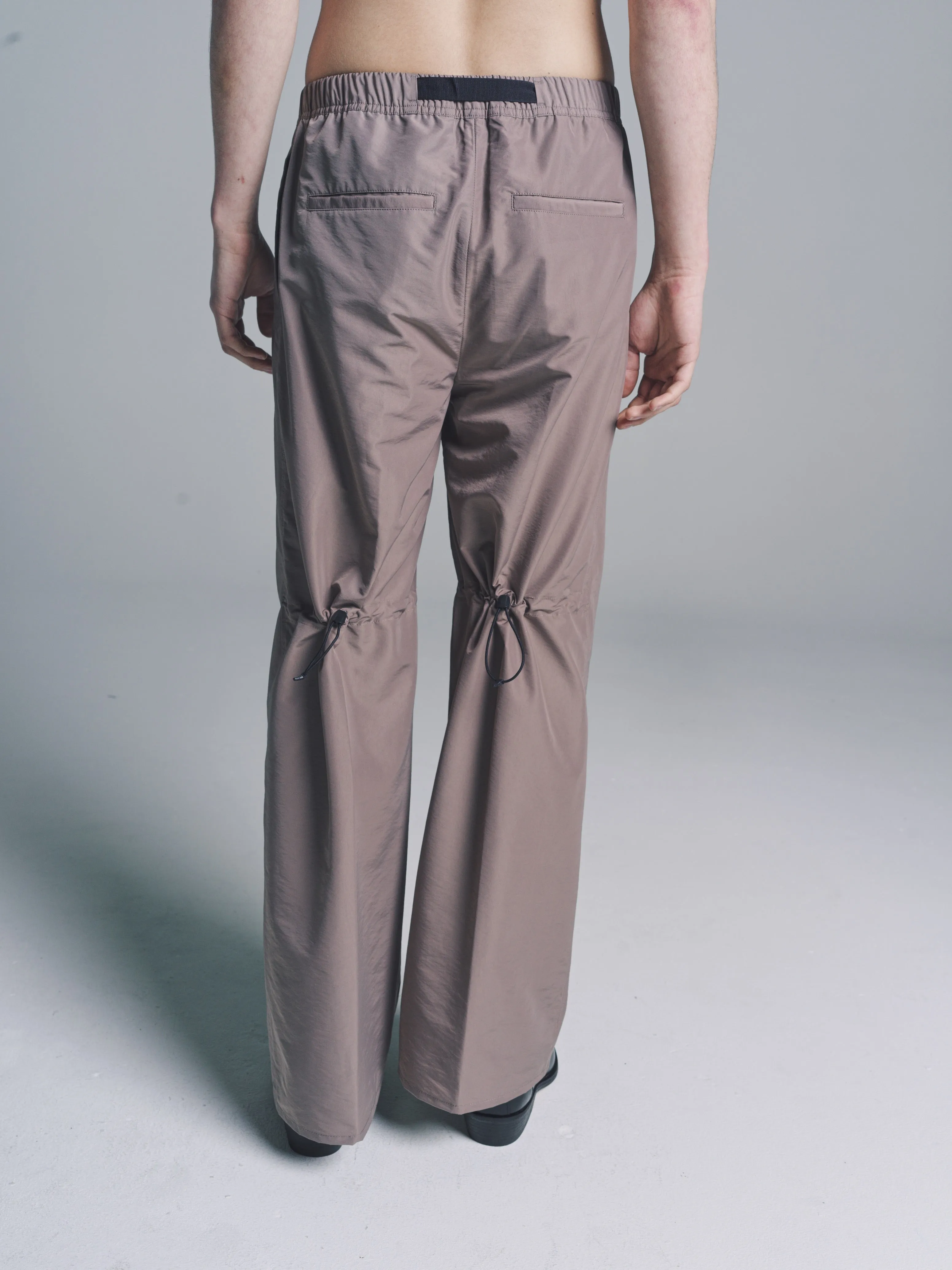 Taupe Grace Nylon Wander Trouser