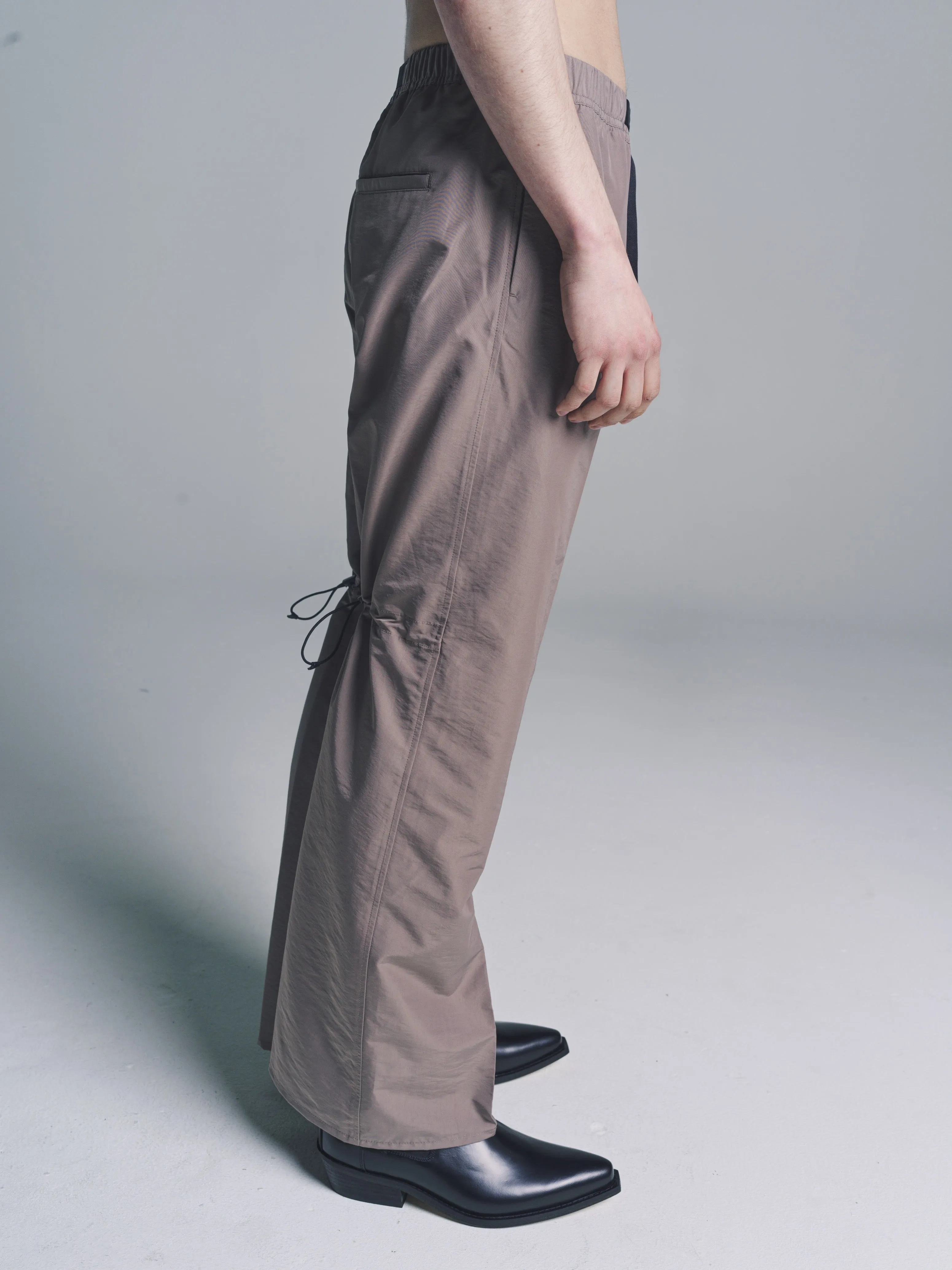 Taupe Grace Nylon Wander Trouser