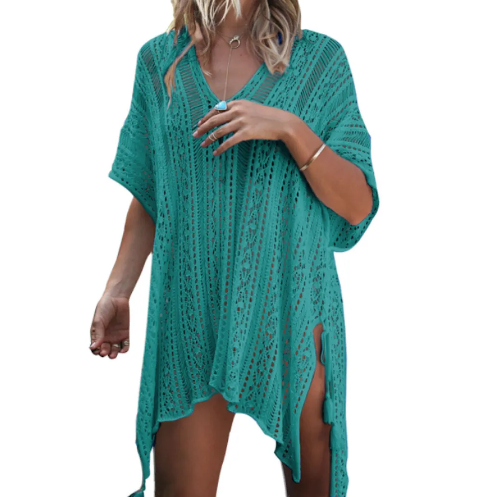 Womens Crochet Bikini Cover Up